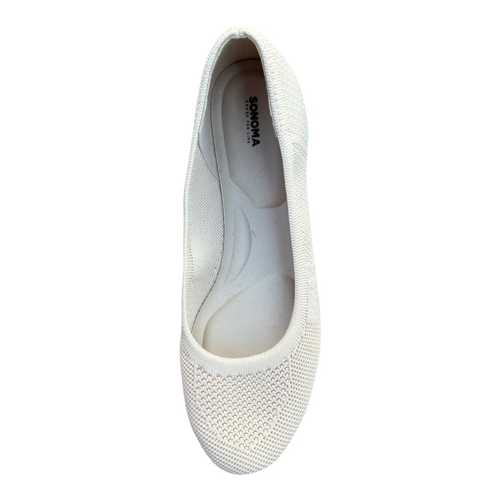Sonoma Sesame Women’s Knit Ballet Flats – Size 9.5 - Picture 5 of 9